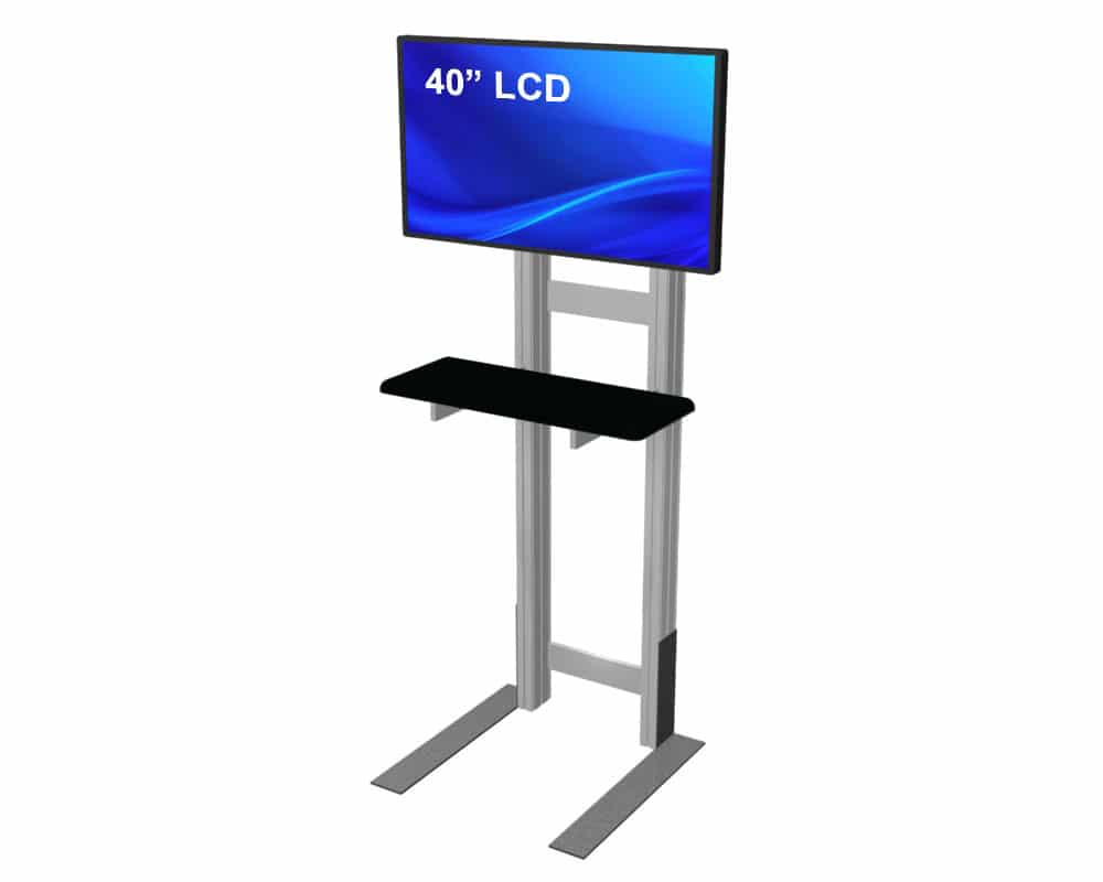 Freestanding Shelf Kiosk