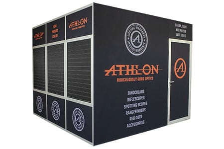 SHOT Show trade show booth for Athlon
